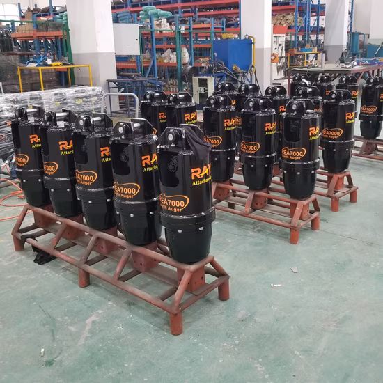 Machine Auger Ray Foundation Piling Machine Hydraulic Earth Auger